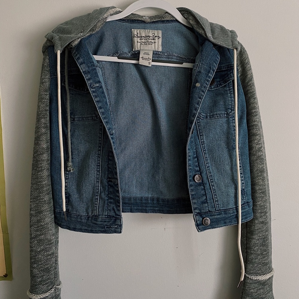 American Rag Cropped Jean Jacket